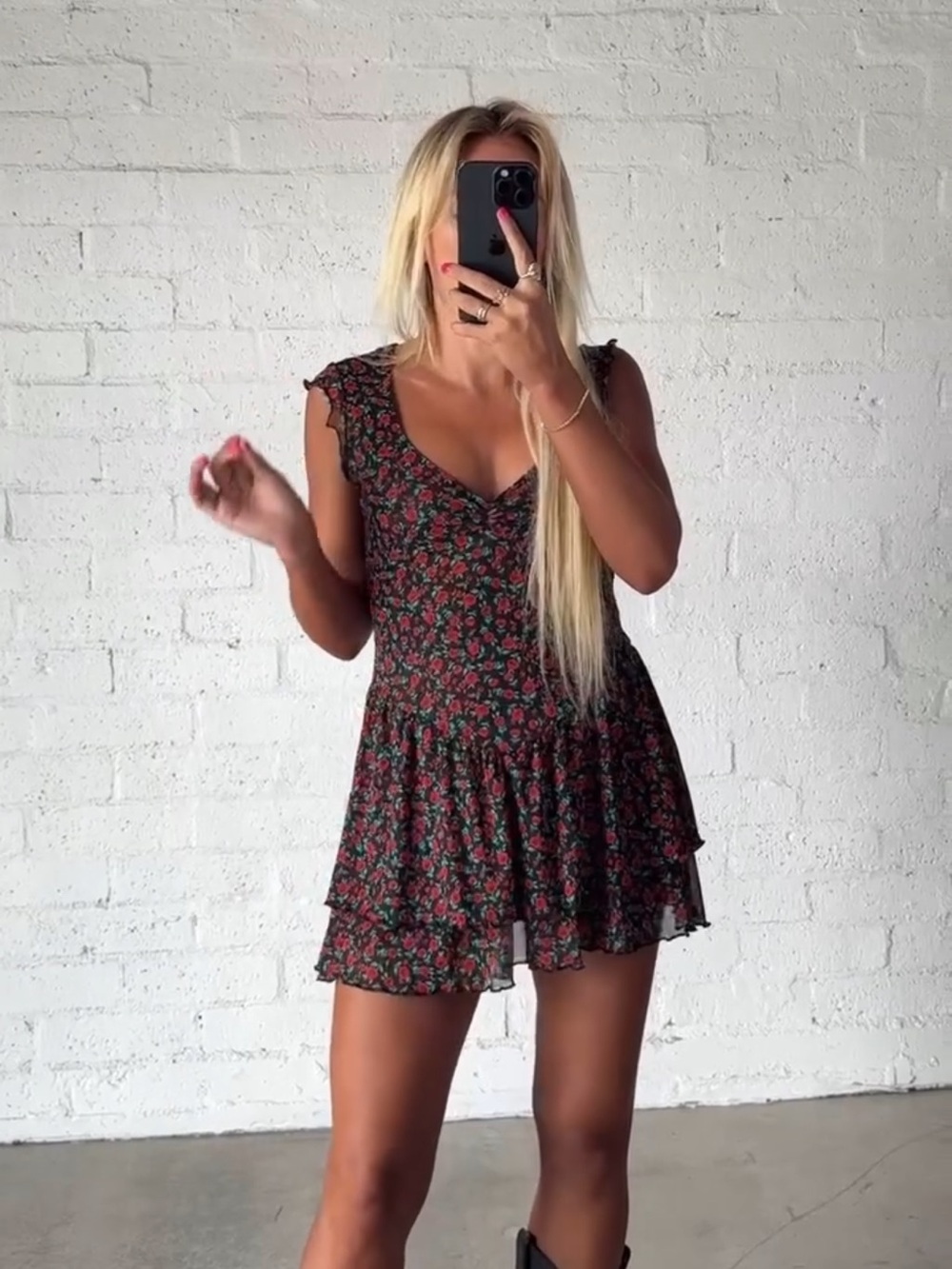 Skatie Claudia Romper in Geneva Floral Print - Picture 2 of 4